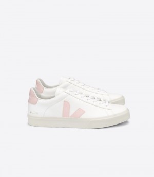 Veja Campo Chromefree Patike Ženske Bijele Roze | PP21-2491F8