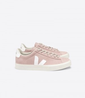 Veja Campo Nubuck Patike Ženske Roze Bijele | EC71-2901G3