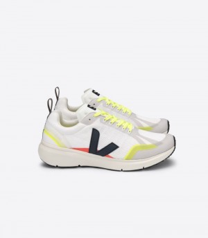 Veja Condor 2 Alveomesh Patike Ženske Bijele Tamnoplave Žute | DB92-6202H7