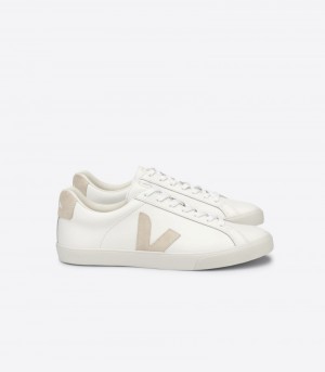 Veja Esplar Leather Patike Ženske Bijele Bež | KZ52-4622Y0
