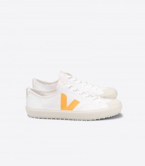 Veja Nova Canvas Patike Muške Bijele Žute | JH76-6716S3