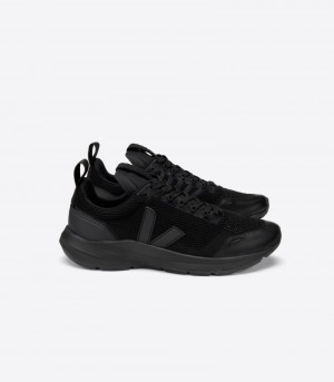 Veja Performance Runner V-knit Veja X Rick Owens Patike Ženske Crne | ND51-2291C4