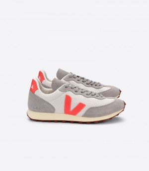 Veja Rio Branco Hexamesh Gravel Patike Ženske Sive Narančaste | EI29-7029R2