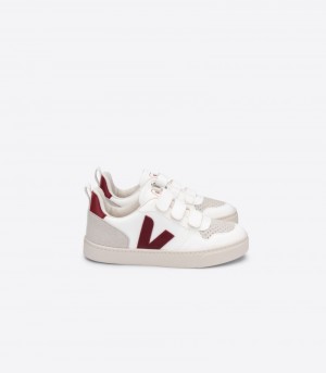 Veja V-10 CWL Patike Dječje Bijele Bordo | CY69-4579G4