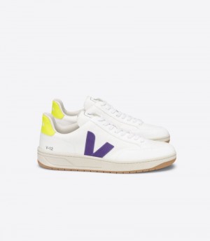 Veja V-12 B-Mesh Patike Ženske Bijele Ljubičaste | MP26-7796B3