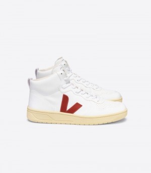 Veja V-15 CWL Patike Ženske Bijele Crvene | XS35-7335J0