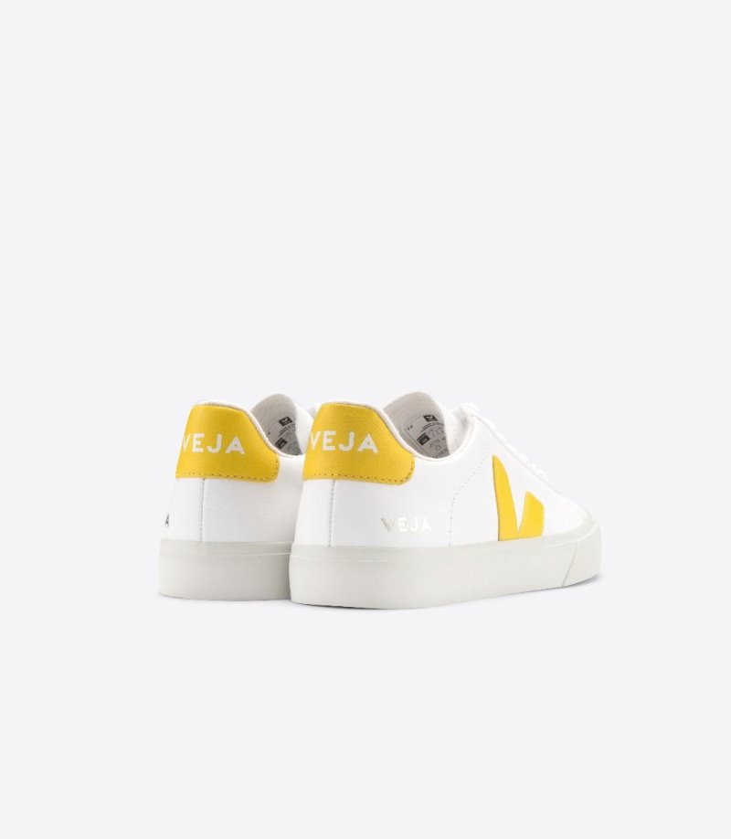 Veja Campo Chromefree Patike Muške Bijele Žute | MF05-0945I9