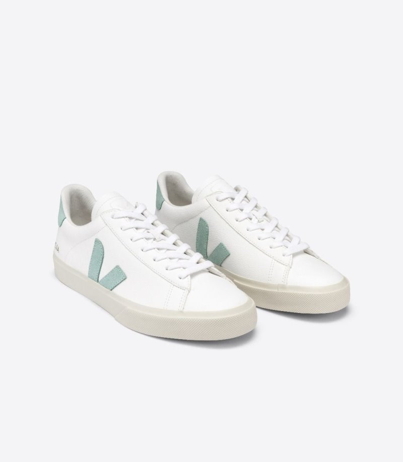 Veja Campo Chromefree Patike Muške Bijele Svijetlo Zelene | WF66-2626S6