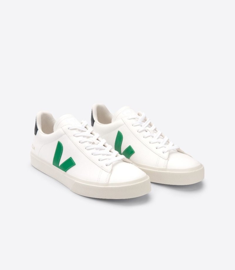 Veja Campo Chromefree Patike Ženske Bijele Zelene Crne | SO45-8675C8