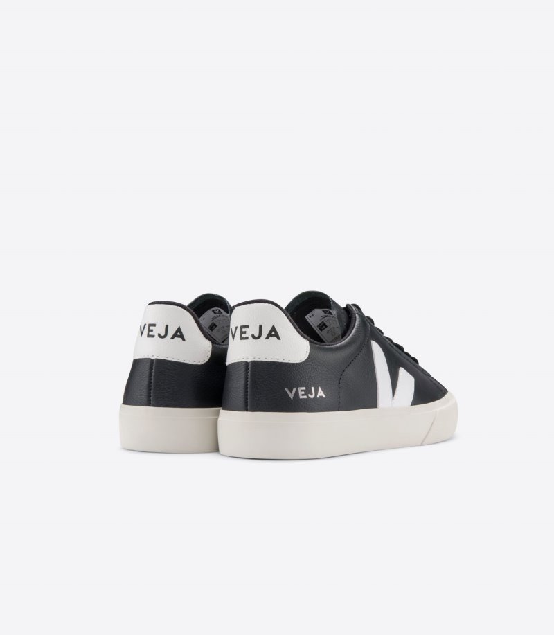 Veja Campo Chromefree Patike Ženske Crne Bijele | HJ54-0674T3