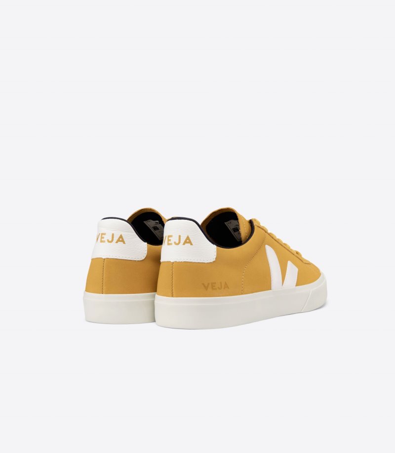 Veja Campo Nubuck Patike Muške Žute Bijele | SE69-5739N9