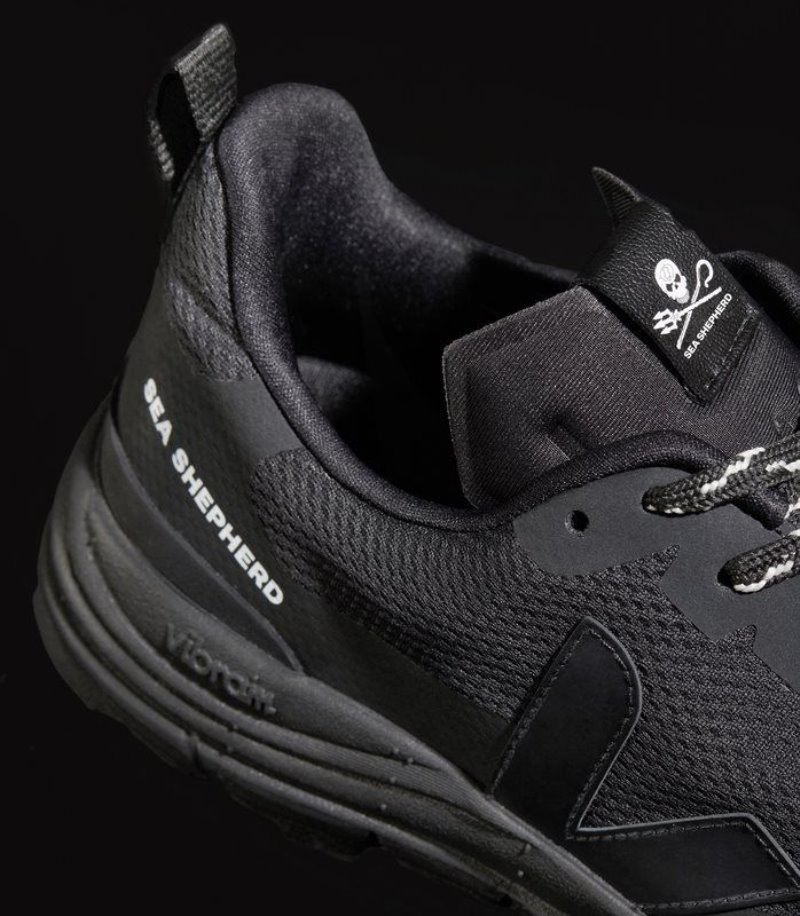 Veja Dekkan Veja X Sea Shepherd Patike Muške Crne | HN94-3684F7