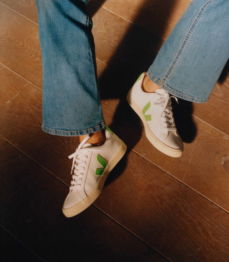 Veja Esplar Chromefree Patike Muške Bijele Zelene | GW86-6096D6