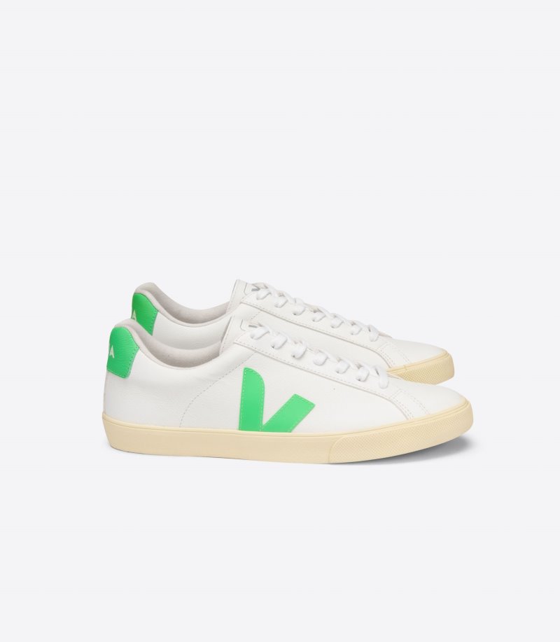 Veja Esplar Chromefree Patike Muške Bijele Zelene | GW86-6096D6