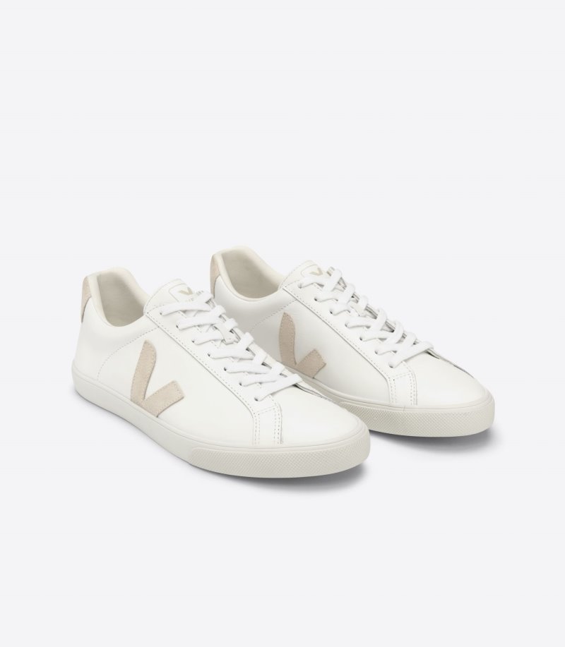 Veja Esplar Leather Patike Ženske Bijele Bež | KZ52-4622Y0
