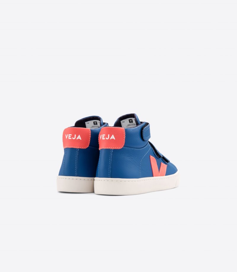 Veja Esplar Mid Chromefree Patike Dječje Plave Narančaste | WN28-9958T9