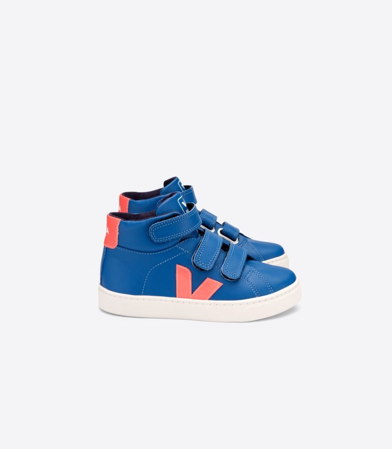 Veja Esplar Mid Chromefree Patike Dječje Plave Narančaste | WN28-9958T9