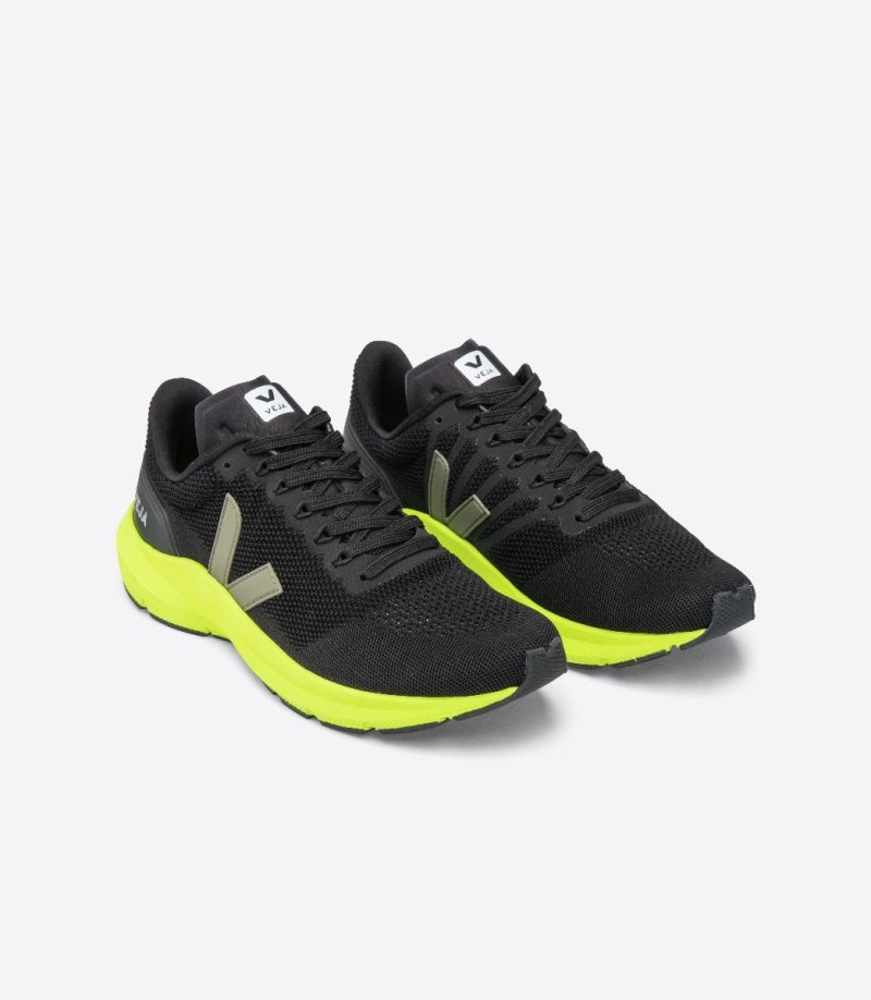 Veja Marlin Lt V Knit Patike Muške Crne Žute | YM26-1126F1