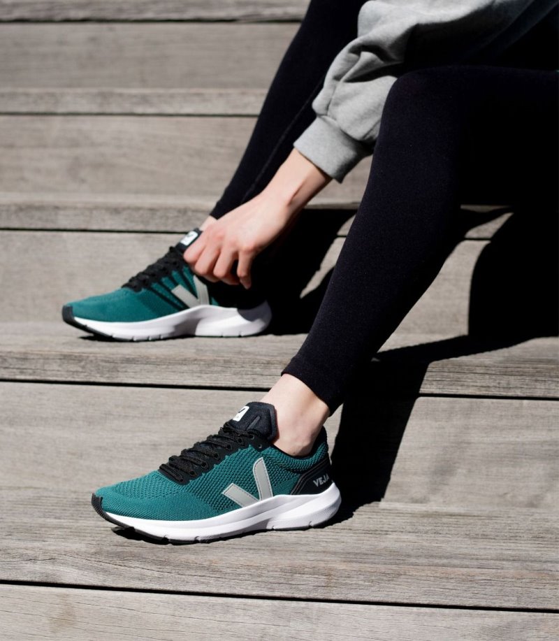 Veja Marlin Lt V Knit Patike Muške Zelene Sive | FE18-4948J9