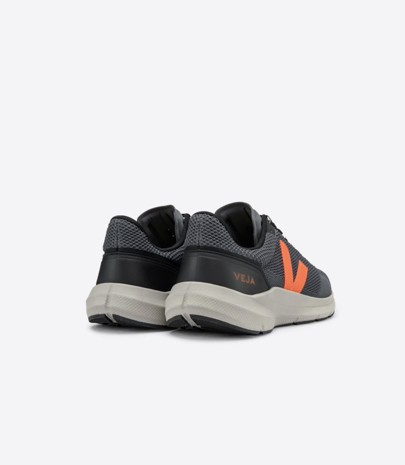 Veja Marlin Lt V Knit Patike Ženske Tamno Sive Narančaste | WZ91-1651Y1