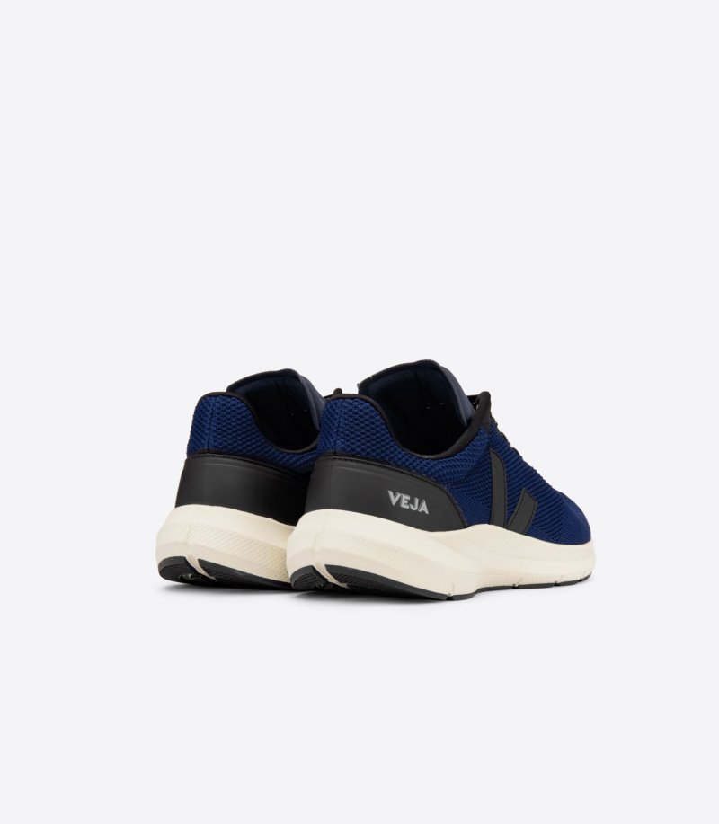 Veja Marlin Lt V-knit Patike Muške Crne Tamno Plave | WE23-2353K2
