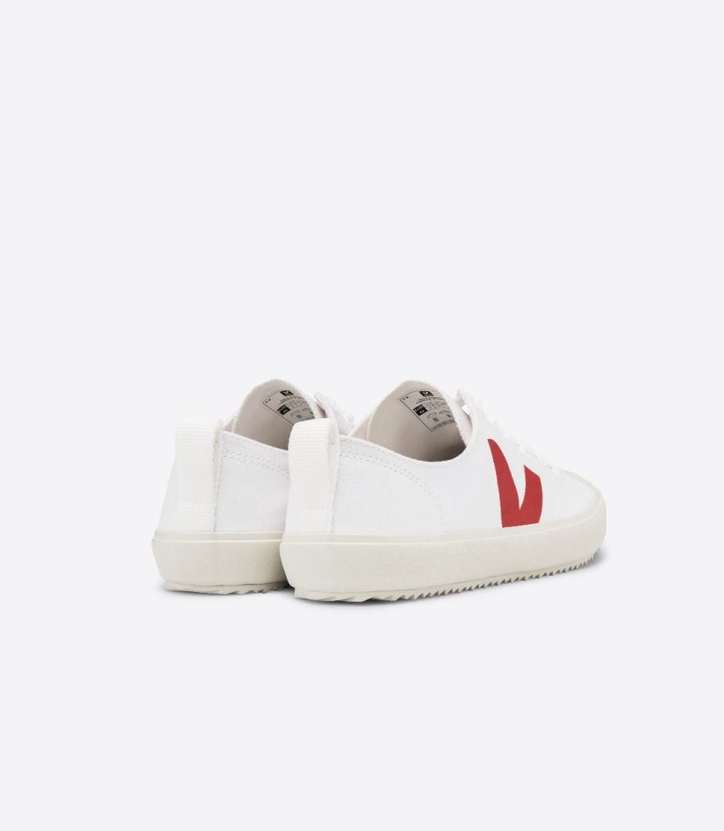 Veja Nova Canvas Patike Muške Bijele Crvene | YX08-2608M1
