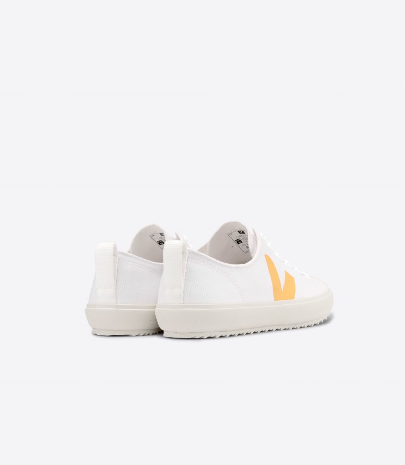 Veja Nova Canvas Patike Muške Bijele Žute | JH76-6716S3