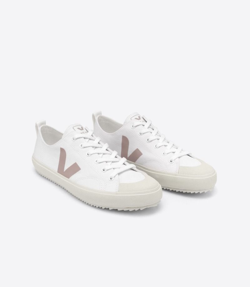 Veja Nova Canvas Patike Ženske Bijele Roze | PY65-0585J1