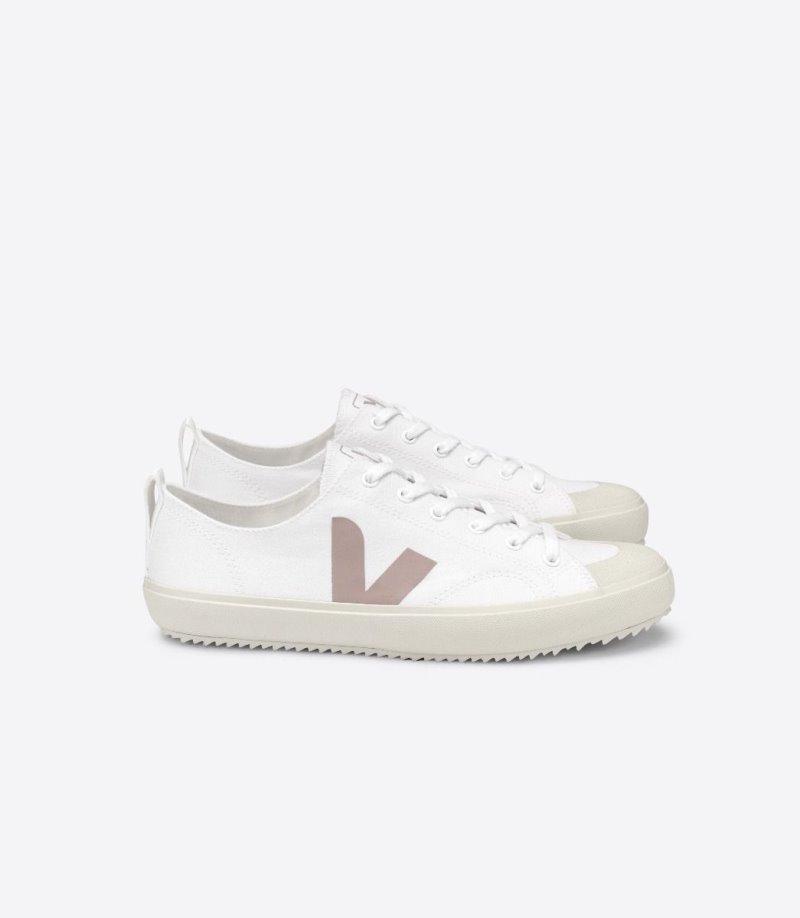 Veja Nova Canvas Patike Ženske Bijele Roze | PY65-0585J1