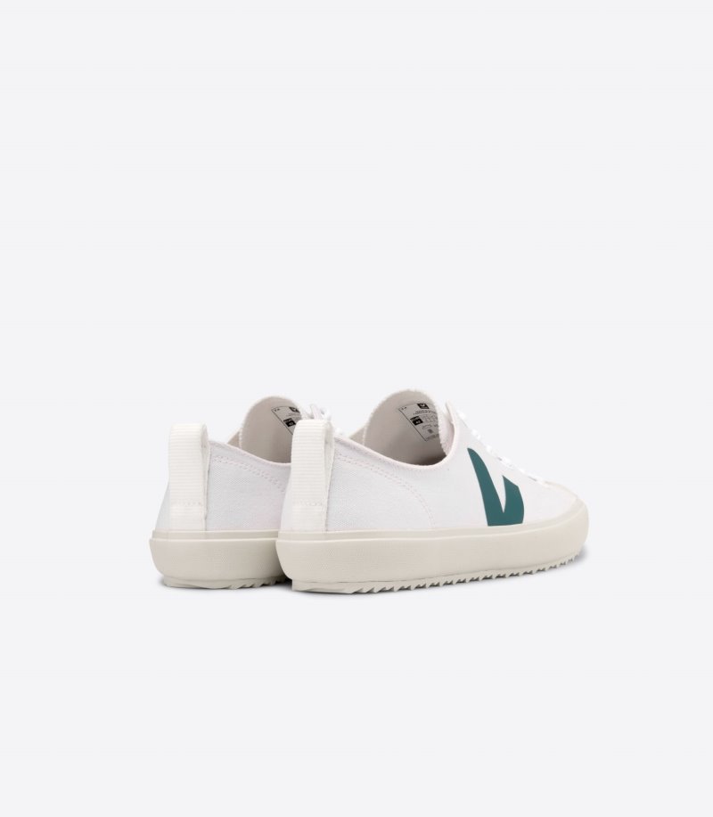 Veja Nova Canvas Patike Ženske Bijele Zelene | SV18-1098A0