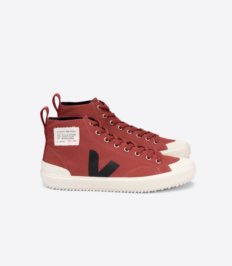 Veja Nova Hl Ripstop Patike Ženske Crvene Crne | ZV04-5454C4