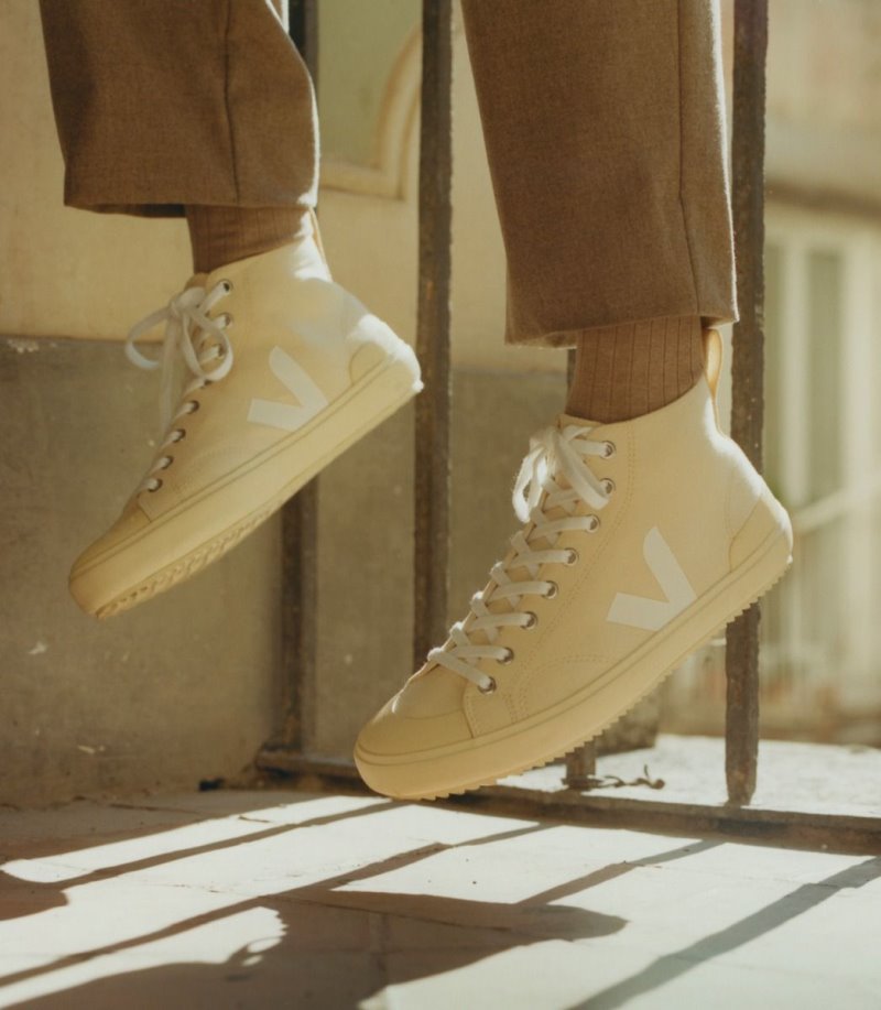 Veja Nova Ht Canvas Patike Muške Bež Bijele | BS56-6756D2