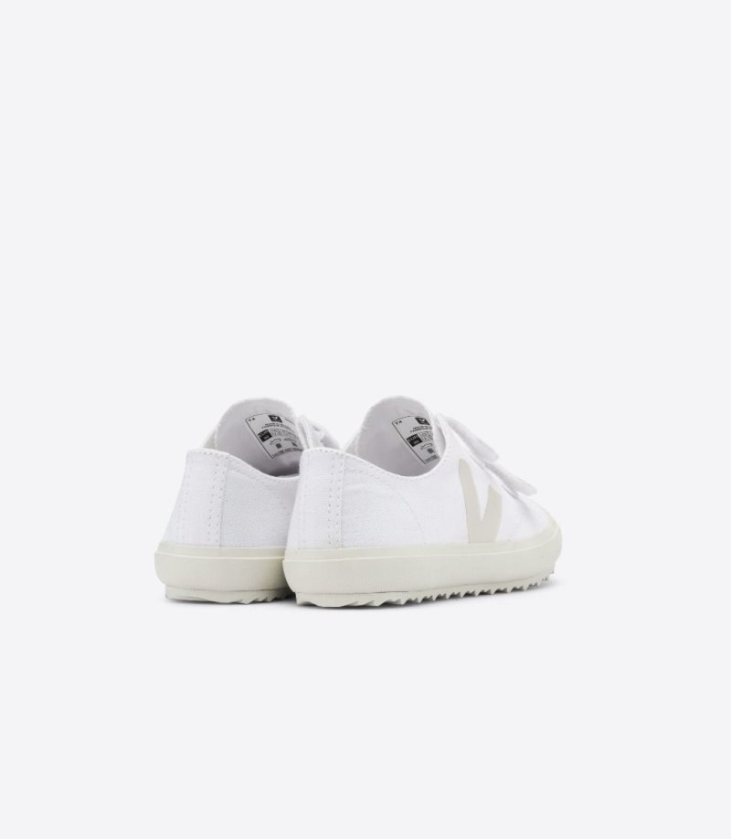 Veja Ollie Canvas Patike Dječje Bijele Svijetlo Sive | YP84-9544W5