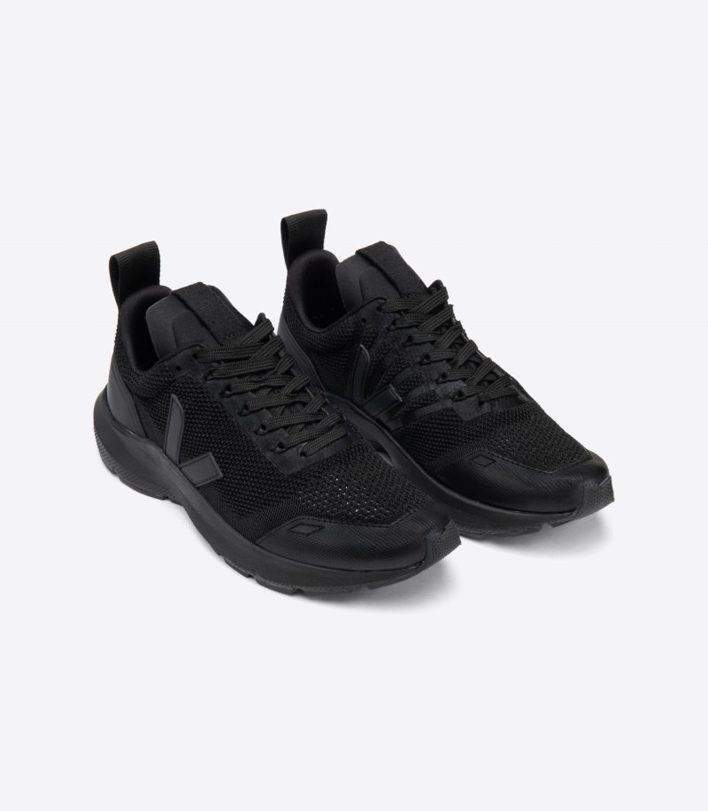 Veja Performance Runner V-knit Veja X Rick Owens Patike Muške Crne | IR53-5793K5