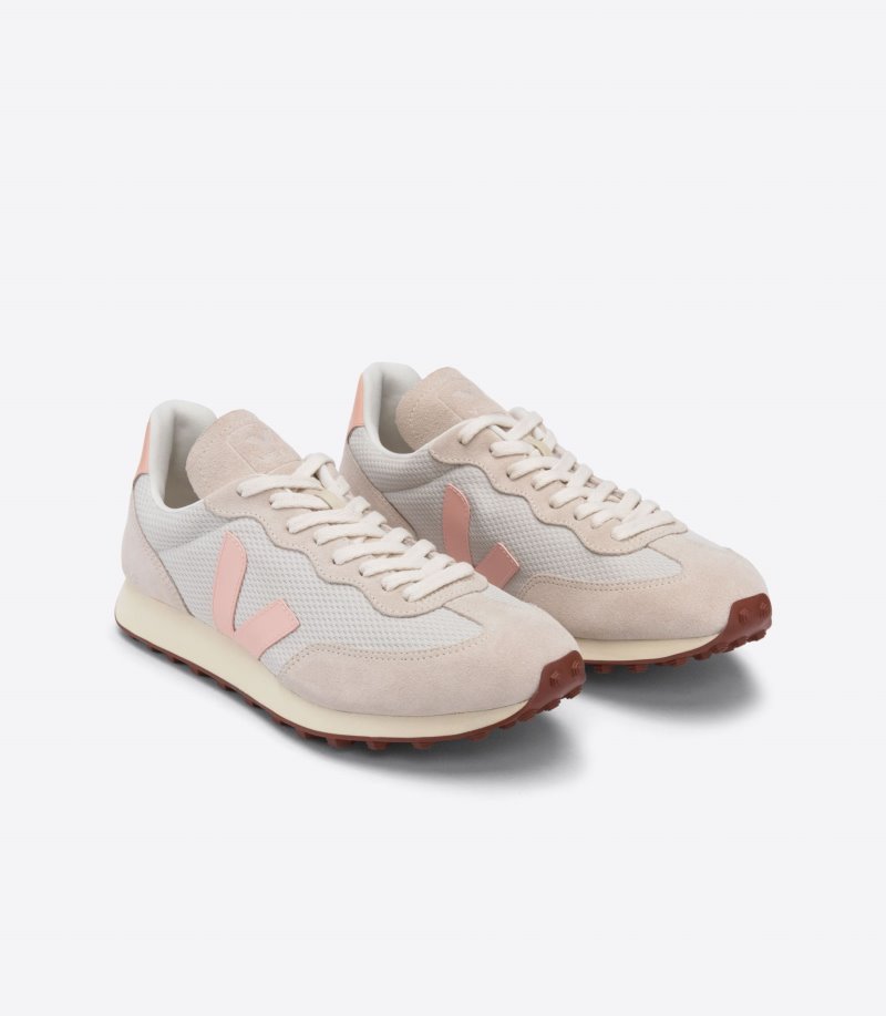 Veja Rio Branco Alveomesh Patike Ženske Bež Roze | JR74-2684D5