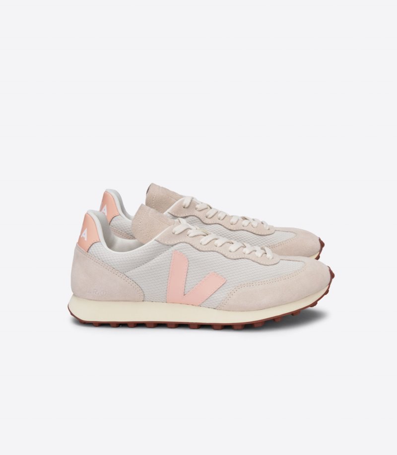 Veja Rio Branco Alveomesh Patike Ženske Bež Roze | JR74-2684D5