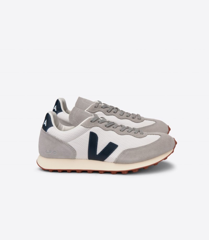 Veja Rio Branco Alveomesh Patike Ženske Sive Bijele Indigo | RH71-4031Z4