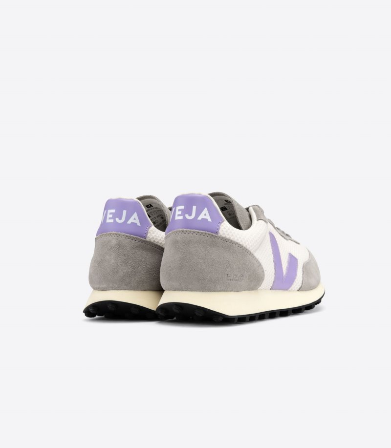 Veja Rio Branco Hexamesh Gravel Patike Ženske Sive Bijele Ljubičaste | NC95-1005O1
