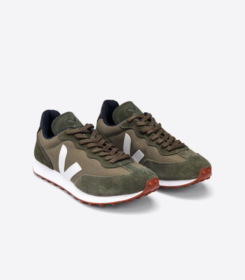 Veja Rio Branco Ripstop Patike Ženske Maslinasto Zelene Bijele | RB60-7770J6