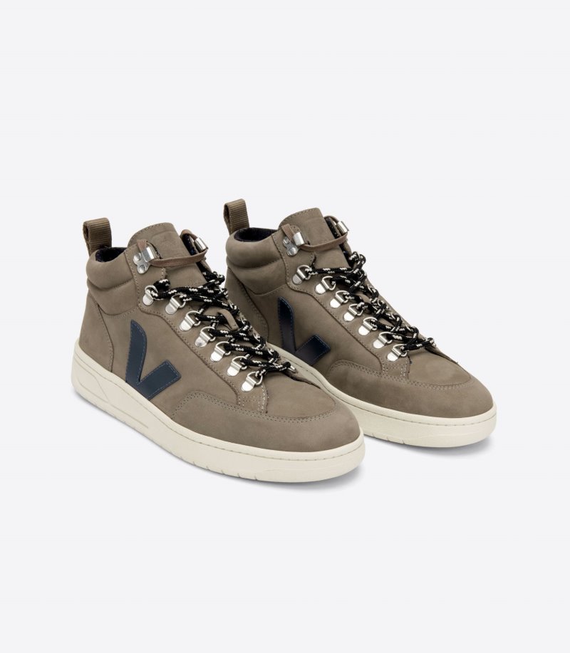 Veja Roraima Nubuck Patike Ženske Maslinasto Zelene | VN87-6697R8