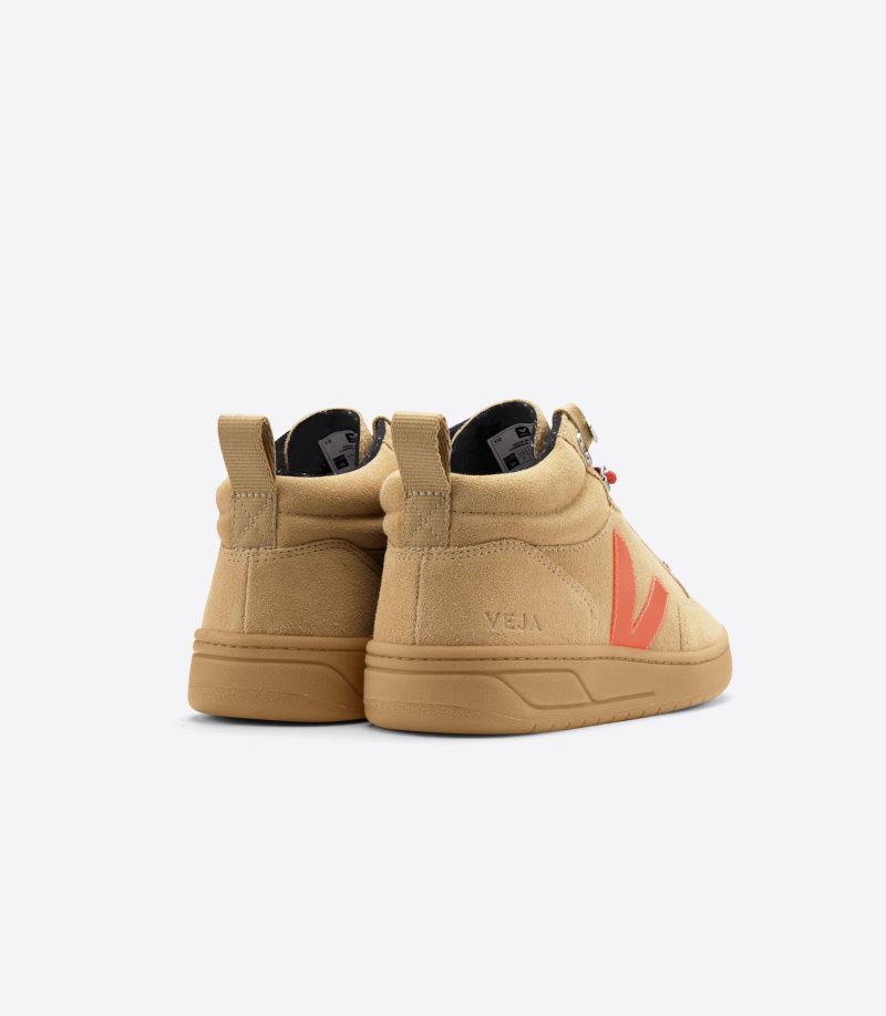 Veja Roraima Suede Patike Muške Smeđe Narančaste | ZT68-4208F9