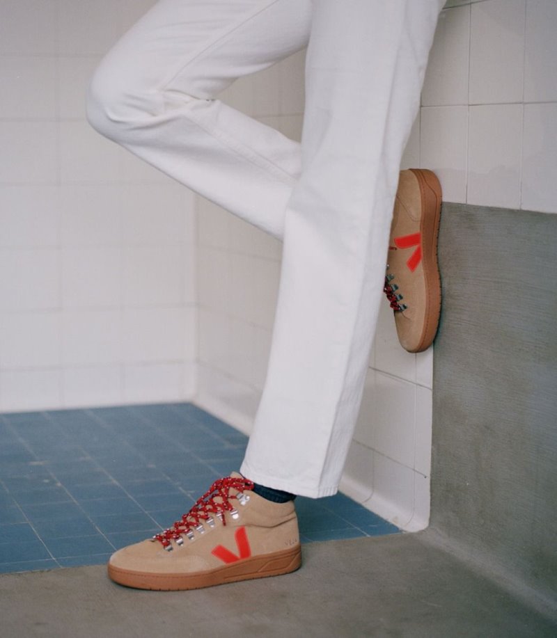 Veja Roraima Suede Patike Muške Smeđe Narančaste | ZT68-4208F9