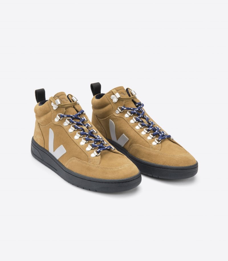 Veja Roraima Suede Patike Muške Tamno Sive Smeđe | IH83-6203V5