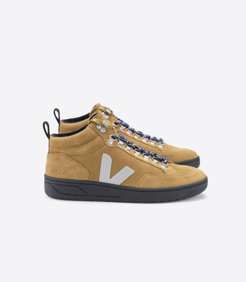 Veja Roraima Suede Patike Muške Tamno Sive Smeđe | IH83-6203V5