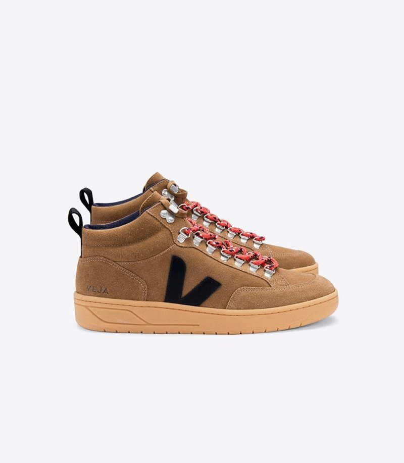 Veja Roraima Suede Patike Ženske Smeđe Crne | CP90-6790L6