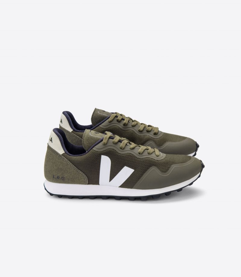 Veja Sdu B-Mesh Patike Ženske Maslinasto Zelene Bijele | ME87-3227P4