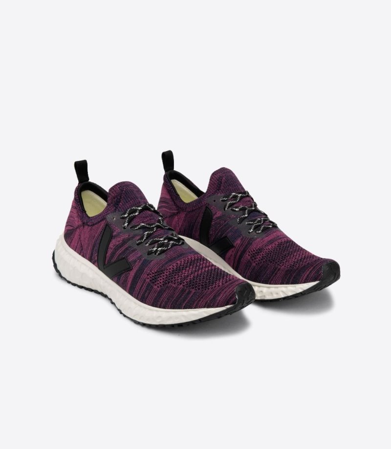 Veja Thunderbird V-knit Patike Ženske Fuksije Crne | SR87-7987O1