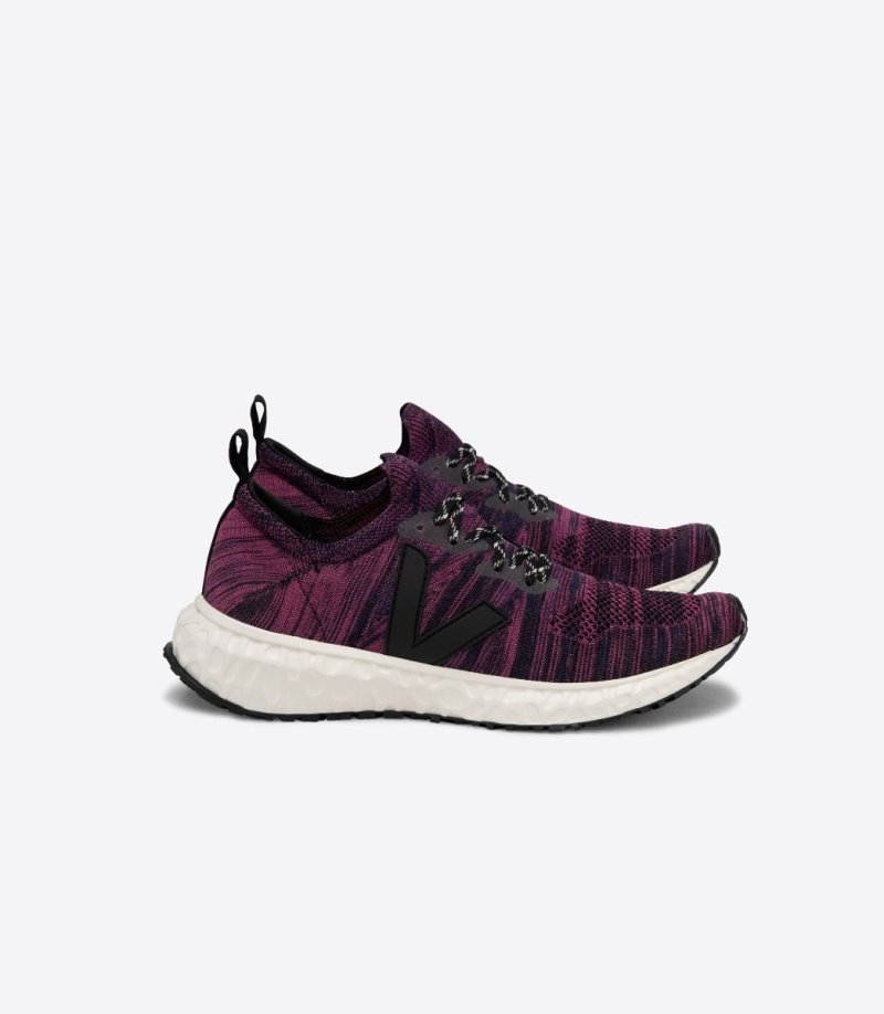 Veja Thunderbird V-knit Patike Ženske Fuksije Crne | SR87-7987O1