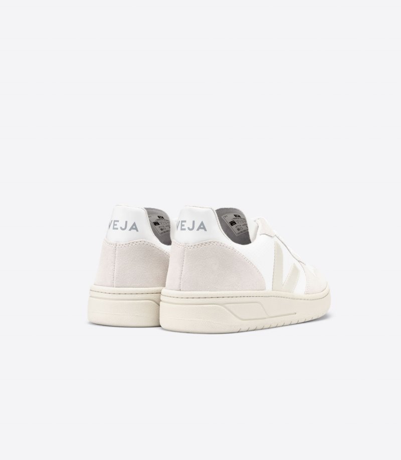 Veja V-10 B-Mesh Patike Muške Bijele Bež | FJ06-3036N3