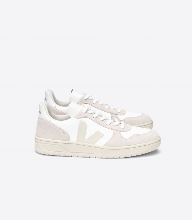 Veja V-10 B-Mesh Patike Muške Bijele Bež | FJ06-3036N3